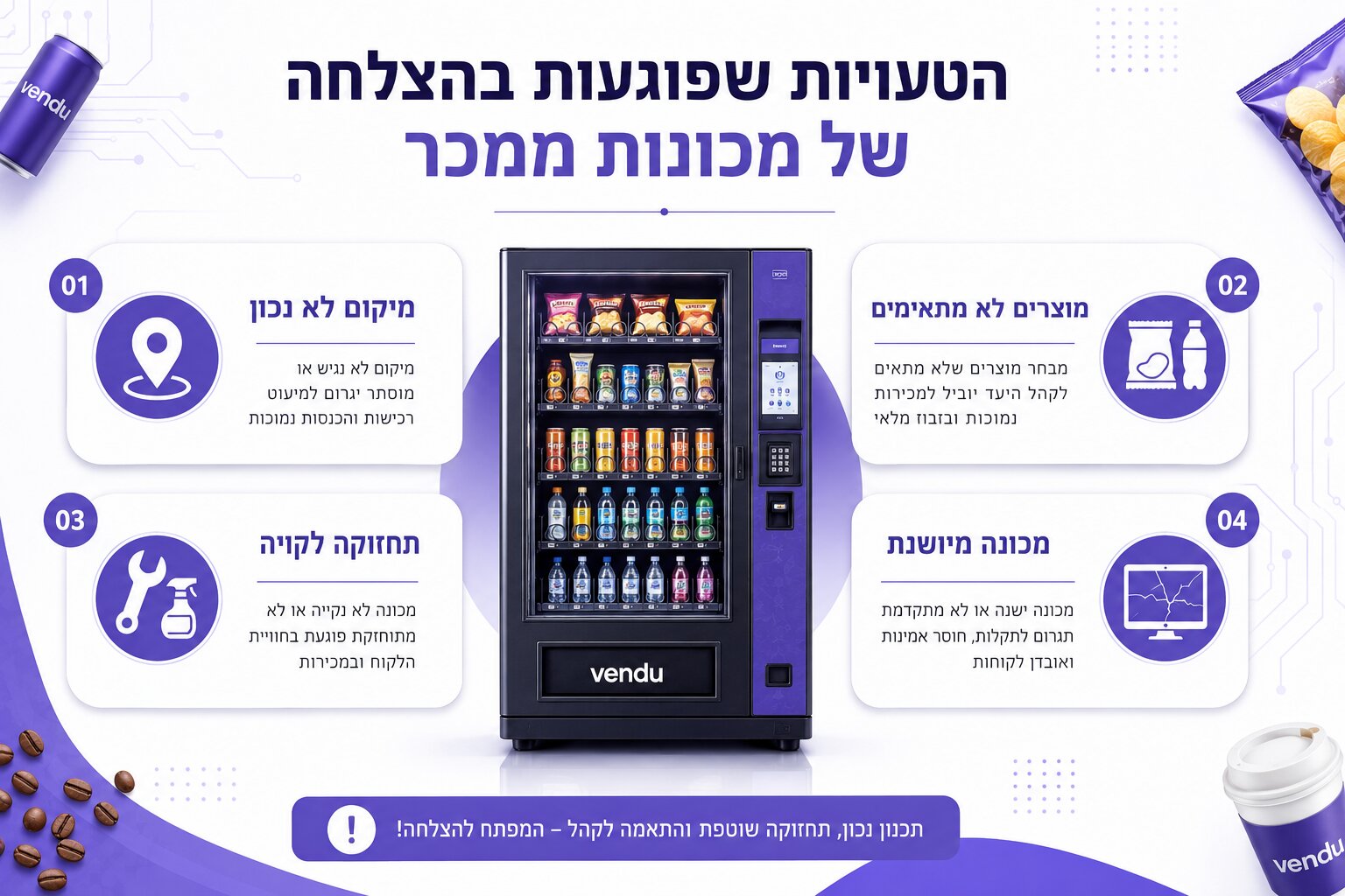 היתרונות של מכונות ממכר אוטומטיות לעסקים